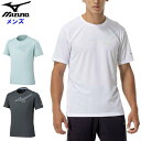ミズノ メンズ Tシャツ (半袖 マラソン ジョギング ランニング トレーニングウェア 運動 スポーツ 吸汗速乾 mizuno 即日発送) 32MAC024