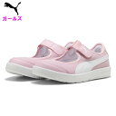 300円オフクーポン配布中\スーパーSALE/ プーマ ガールズ スニーカー コートフレックス V3 LINA (女の子 ジュニア シューズ カジュアル デイリ...