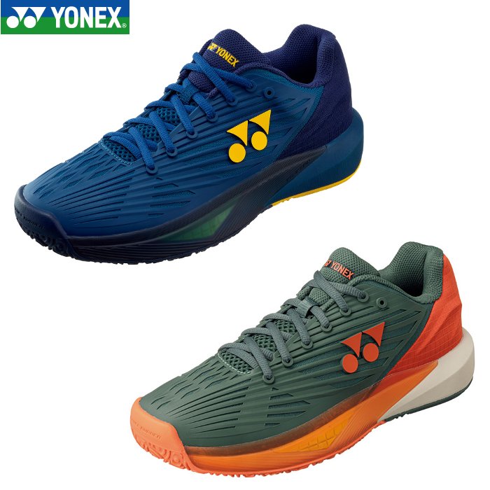 クーポン配布中『BLACK FRIDAY☆20時～全品P2倍』 ヨネックス メンズ テニスシューズ パワークッション エクリプション 5 メン GC (クレー・砂入り人工芝コート用 オムニコート 硬式テニス 軟式テニス ソフトテニス YONEX) SHTE5MGC