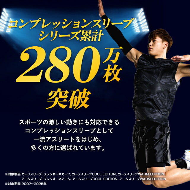 ザムスト 前腕用 アームスリーブ (両腕入り バレーボール サポーター メンズ レディース 男女兼用 コンプレッション スポーツ 運動 ZAMST 即日発送) 385891/385892/385893