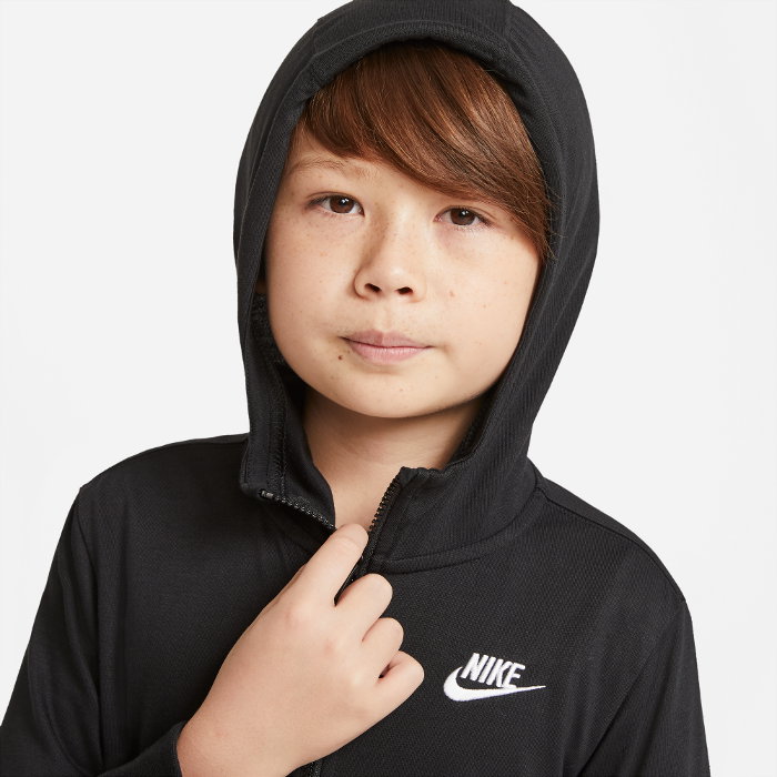 【あす楽対応】ナイキ(NIKE)YTH NSW L/S ジャージ フルジップ フーディ(ジュニア パーカー アウター スウェット カジュアル 子供服 普段着)DA0801-010