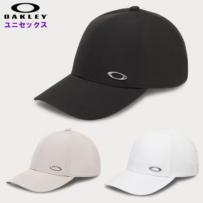 乐天商城 - オークリー メンズ キャップ (レディース 男女兼用 ユニセックス 帽子 ブラック ホワイト OAKLEY 即日発送) FOS902035
