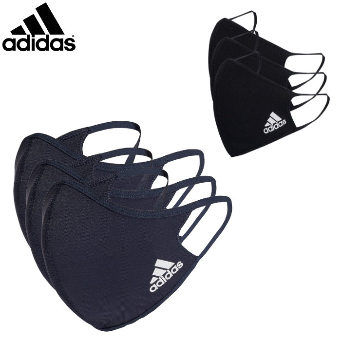あす楽対応 アディダス Adidas フェイスカバー 3枚組 マスク メンズ レディース ジュニア セット スポーツマスク 洗える Rf495のおすすめ キテミヨ Kitemiyo