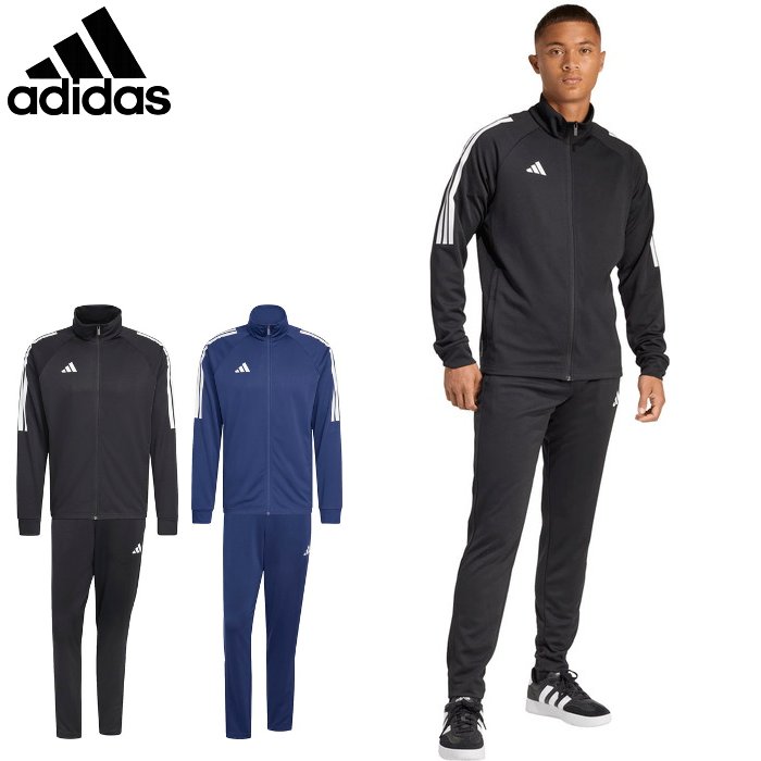 아디다스 맨즈 저지 상하 세트(스포츠웨어 축구 트레이닝 운동 셋업 트럭 슈트 깔끔하게 피트감