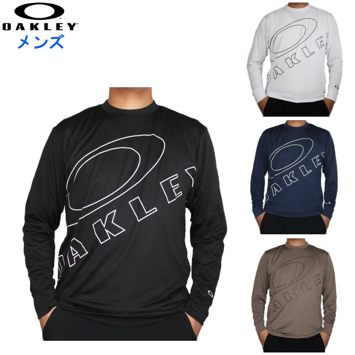 オークリー メンズ 長袖 Tシャツ(ロングスリーブシャツ ロンT シャツ トップス 運動 スポーツウェア トレーニングウェア OAKLEY あす楽)FOA402942