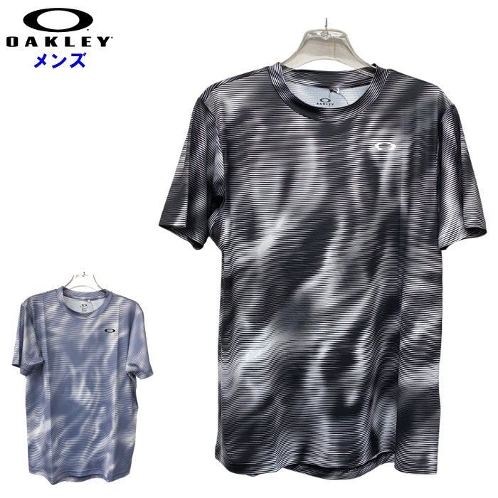 Rakuten - オークリー メンズ Tシャツ (半袖 シャツ テニス ソフトテニス ゲームシャツ スポーツウェア トレーニング 運動 ランニング OAKLEY 即日発送) FOA409034