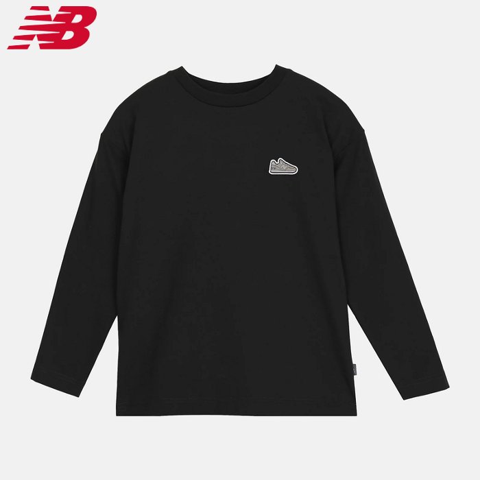 Rakuten - ニューバランス ジュニア 長袖Tシャツ (キッズ 子ども ロンT ファッション 小学生 小学校 通学 ゆとりのあるシルエット スポーツウェア トレーニング 普段着 NEW BALANCE 即日発送) YT61U8D8