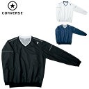 コンバース(CONVERSE) Vネック ウォームアップ ジャケット (メンズ レディース アウター ウインドブレーカー バスケットボール トレーニング 運動 ...