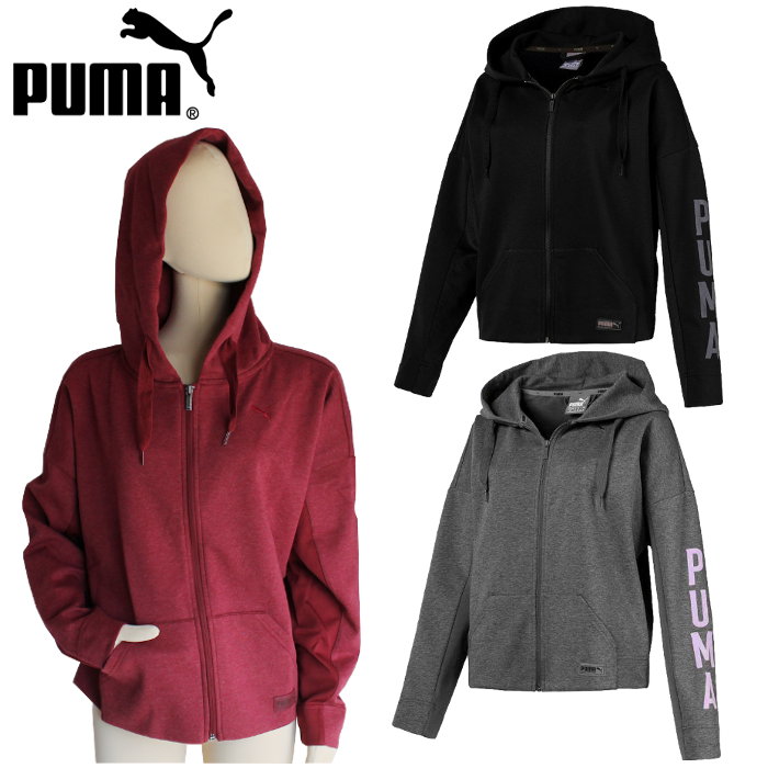  プーマ(PUMA) FUSION フーデッドスウエットジャケット(レディース ウィメンズ 女性 ウェア アウター ジャケット シャツ カジュアル スウェット スポーツ 運動)853928