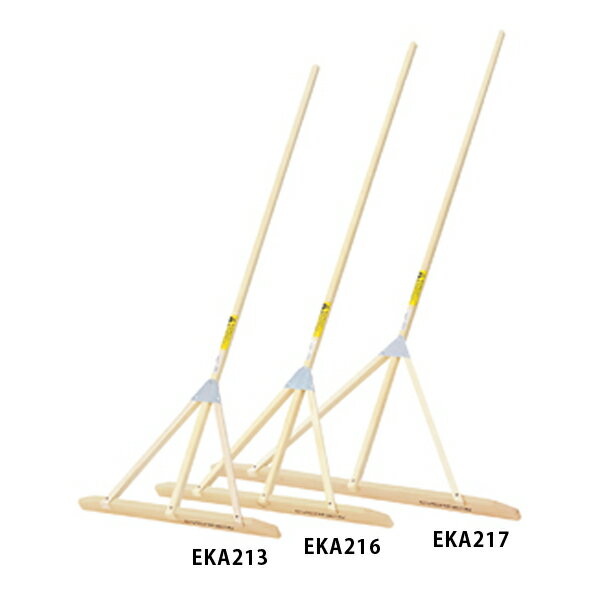 エバニュー グランドレーキヒノキ60 (檜 木製レーキ 陸上 サッカー 野球 グラウンド整備 備品 寄贈品 運動会 学校体育機器 EVERNEW) EKA213