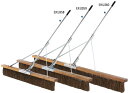 エバニュー コートブラシSPH120K (120cm 陸上 サッカー 野球 グラウンド整備 備品 寄贈品 運動会 学校体育機器 EVERNEW) EKU358