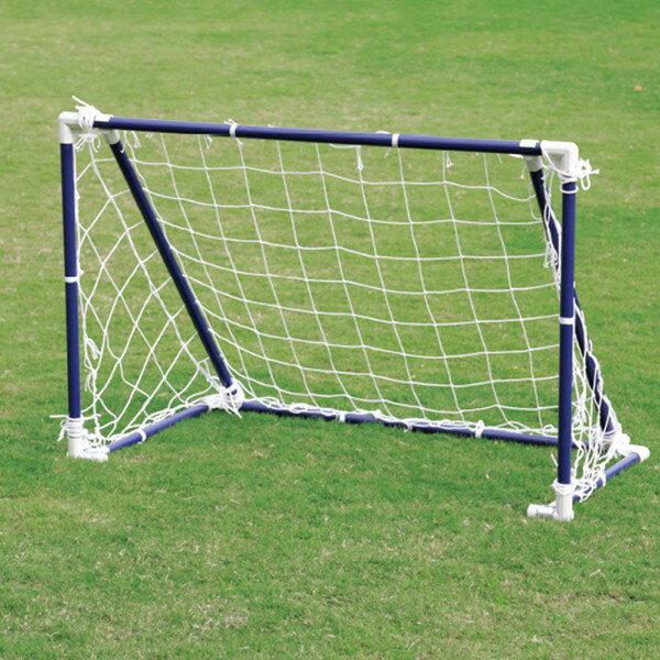 エバニュー ミニサッカーゴールPS120 (幅120cm 高さ80cm 練習 部活 フットサル 簡易ゴール 備品 寄贈品 学校体育機器 EVERNEW) EKD826