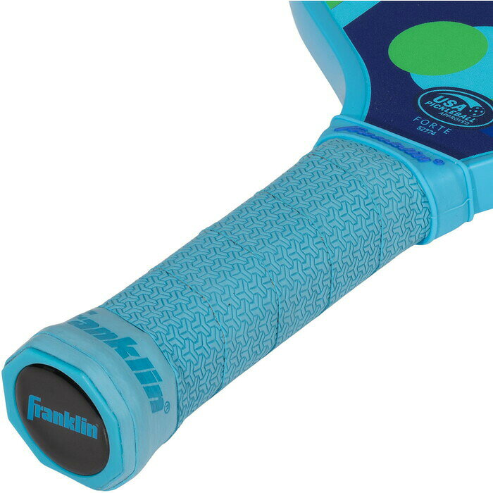 ファンスポーツのフランクリン ピックルボール パドル Forte Youth Paddle-Blue/Green (ジュニア用 子ども ラケット フォルテ ユースパドル ニュースポーツ Franklin) 52774｜アングル2