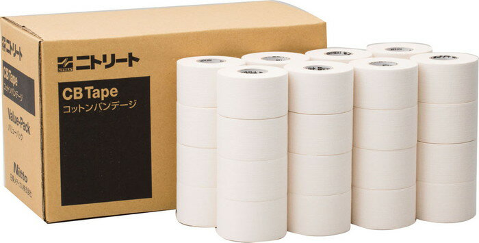 ニトリート テーピング CBテープ バリューパック(チームユース) (スポーツ 指 ひざ 足首 手首 サッカー..