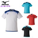 ミズノ メンズ ゲームシャツ (レディース ユニセックス 男女兼用 ウィメンズ 半袖 Tシャツ トップス バドミントン テニス ソフトテニス 運動 スポーツ ト...