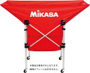 ミカサ(MIKASA) 折り畳み式ボールカゴ舟形専用幕体 レッド (※幕体のみ) ACBB210R