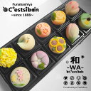 セシボン-C'estsibon-和-WA-「彩」上生菓子10個入 送料無料 お中元 お盆 暑中見舞い 残暑見舞い 敬老の日 新盆 御供物 御霊前 御仏前 ご挨拶 お返し 生菓子 和菓子 お菓子 お祝い 内祝い 夏ギフト プレゼント ギフト 誕生日 高級 お取り寄せ 冷凍 あす楽対応 最強翌日配送