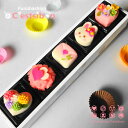 【お届けは3/6から】セシボン-C'estsibon-スイートハート「彩」上生菓子5個入 バレンタイン 義理 ホワイトデー お返し 義理チョコ ギフト 生菓子 船橋屋 瀬止凡 冷凍