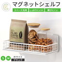 マグネットシェルフ キッチン 冷蔵庫 お風呂 マグネット マグネットラック 収納 調味料 ボトルホルダー 浮かせる 掃除道具 皿 小皿 バスルーム 棚 ラック シャンプー リンス コンディショナー チューブ ボトル 洗顔料 洗剤 掃除