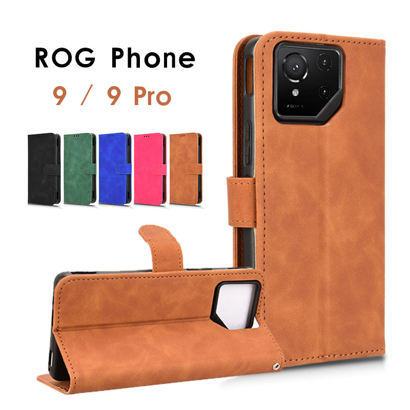 スマホケース ROG Phone 9ケース 手帳型 ROG Phone 9 Proケース 二つ折り ログフォン9 ケース 耐衝撃ケース ROG Phone 9 Pro Edition カバー レザーケース rog phone 9 proケース カード収納 ログフォン9 プロケース おしゃれ rog phone 9 カバー スタンド機能