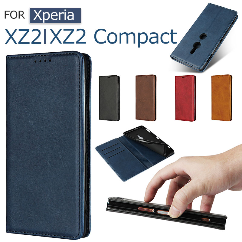 スマホケース xperia xz2 compact so-05k ケース エクスペリア Xperia XZ2 Compact SO-05KケースSO-05K 手帳型スマホケース レザー 手帳型スマホケース xperia so-05kケース 手帳型スマホケース カード入れXperia XZ2手帳型スマホケース