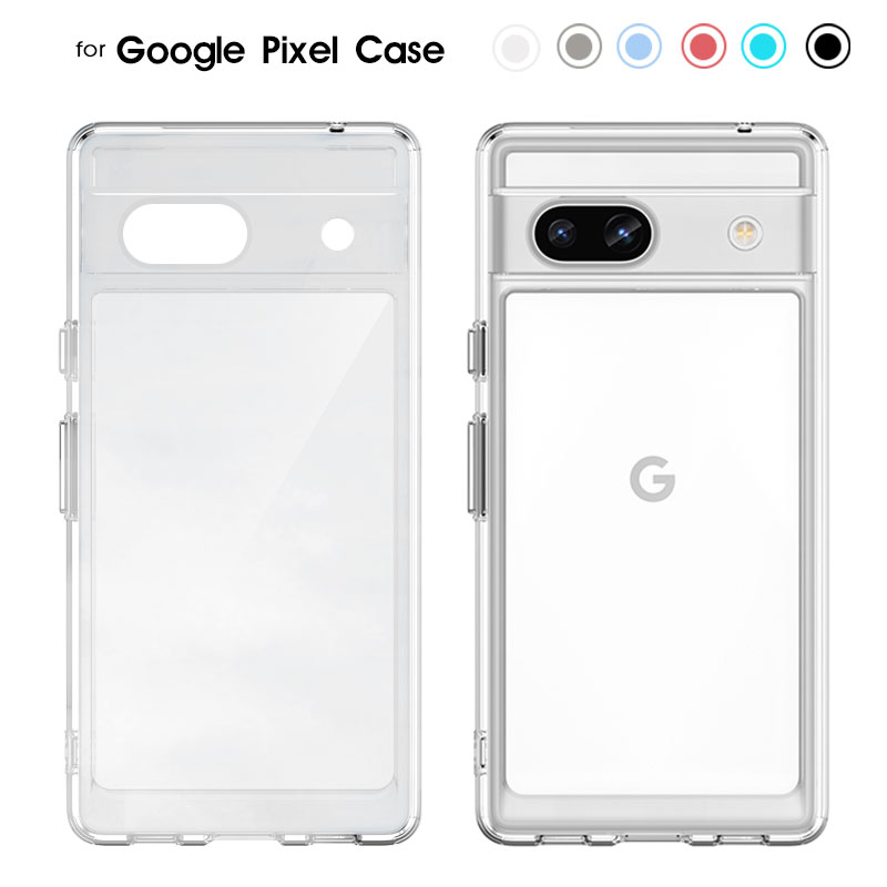 楽天市場】google pixel 6a ケースクリア（カラーグレー）（ケース