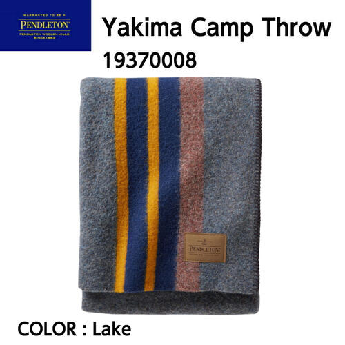 【国内正規品】【PENDLETON ペンドルトン】Yakima Camp Throw ヤキマ キャンプスロー Lake 毛布 ラグ ウール 19370008