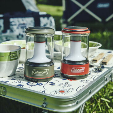 【国内正規品】【coleman コールマン】バッテリーガードLED ランタン/200 レッド ランタン ライト バッテリー 防水性能 軽量 2000034236