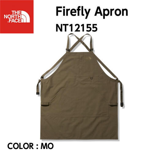 【国内正規品】【THE NORTH FACE ノースフェイス】 Firefly Apron ファイヤーフライエプロン MO ミリタリーオリーブ メンズ フリーサイズ 難燃 焚き火 キャンプ NT12155