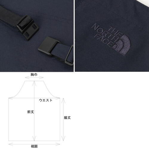 【国内正規品】【THE NORTH FACE ノースフェイス】 Firefly Apron ファイヤーフライエプロン AN アビエイターネイビー メンズ フリーサイズ 難燃 焚き火 キャンプ NT12155