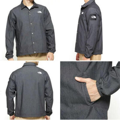 【国内正規品】【THE NORTH FACE ノースフェイス】GTX Denim Coach Jacket GTXデニムコーチジャケット BD ナイロンブラックデニム メンズ アウター GORE-TEX ゴアテックス 防風 透湿 アウトドア デイリーユース NP12042　10%OFF