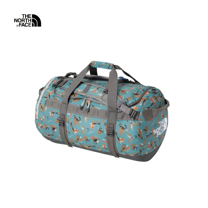 楽天FUNCTIONJUNCTION【THE NORTH FACE ノースフェイス】ナイロンダッフル50（キッズ）FP フライルアープリント ワンサイズ ダッフルバッグ ドラムバッグ 50L ポケッタブル 林間学校 サマーキャンプ キャンプ 旅行 アウトドア NMJ72352 国内正規品