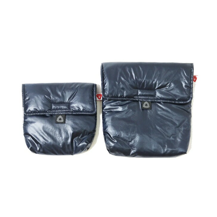 【Trail Bum トレイルバム】P.I.POUCH / MEDIUM MIDNIGHT NAVY ミディアムサイズ ポーチ 0.6L Primaloft プリマロフトインサレーション 保温性 撥水性 軽量 サイレント ソフトケース 収納ケース コジー トレッキング UL キャンプ アウトドア 国内正規品 3