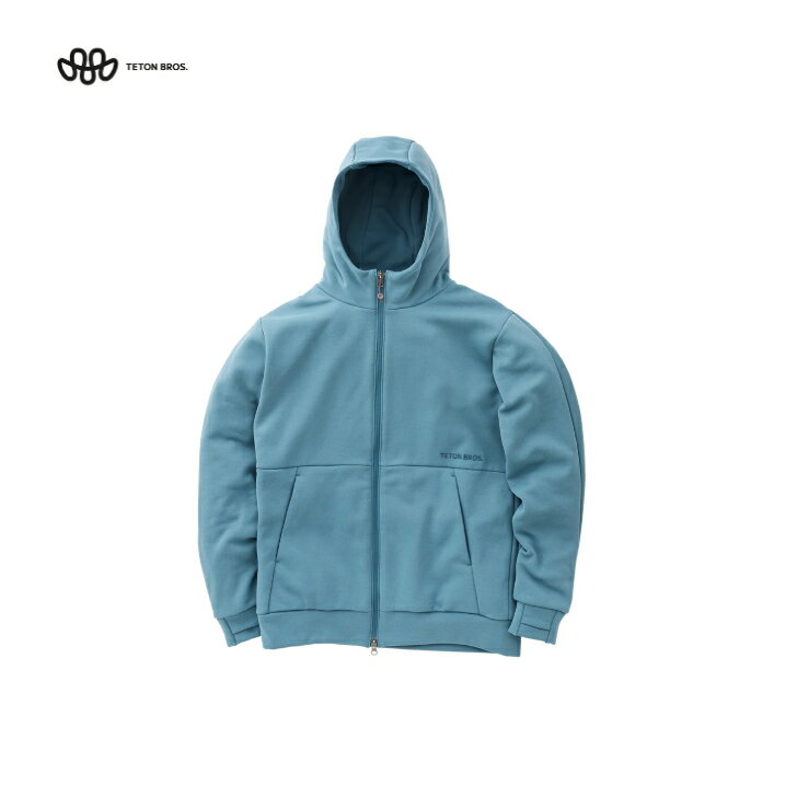 【TETON BROS. ティートンブロス】OCTA Fleece Zip Hoody オクタフリースジップフーディ Blue ブルー ..