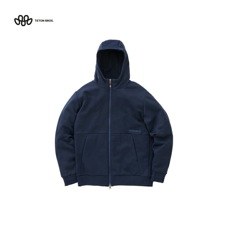【TETON BROS. ティートンブロス】OCTA Fleece Zip Hoody オクタフリースジップフーディ Navy ネイビー..