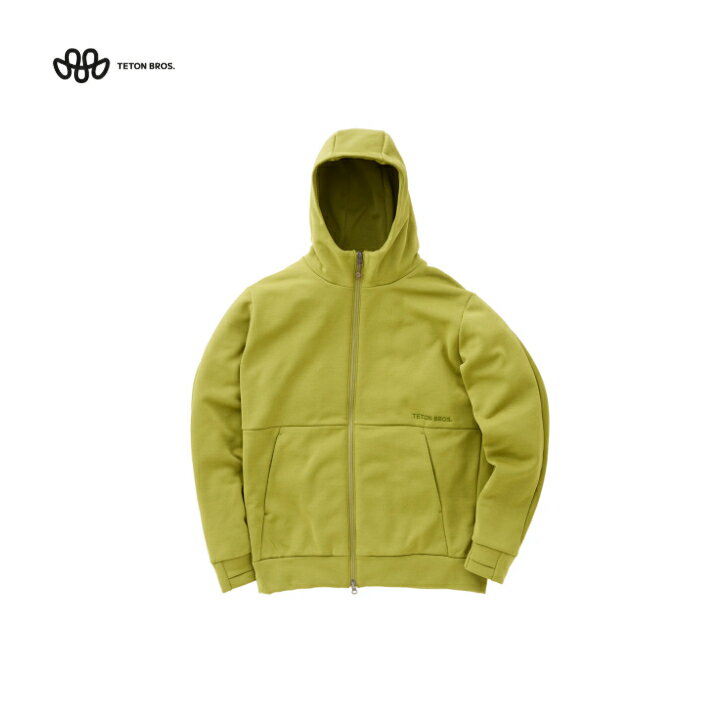 【TETON BROS. ティートンブロス】OCTA Fleece Zip Hoody オクタフリースジップフーディ Army Green フ..