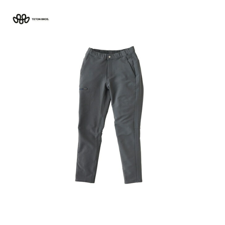 【TETON BROS. ティートンブロス】WS Crag Pant クラッグパンツ ウィメンズ Gunmetal Mサイズ パンツ ソフトシェル オールシーズン 遠赤外線効果 低温時に保温 高温時にクーリング効果 ストレッチ 耐久性 トレッキング アウトドア TB253-32W