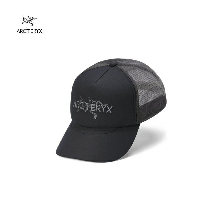 乐天商城 - 【ARC'TERYX アークテリクス】バード ワード トラッカー キャップ Black/Cloud L-XLサイズ トラッカーハット キャップ 帽子 フロント通気性素材 軽量 メッシュパネル ドライ感 ハイキング クライミング アウトドア X000009488 国内正規品