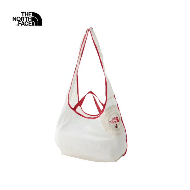 Rakuten - 【THE NORTH FACE ノースフェイス】アストラL ユニセックス RD レッド ワンサイズ ショルダーバッグ エコバッグ 24L ナイロン製 軽量 耐久性 パッカブル収納 デイリーユース アウトドア NM82503 国内正規品