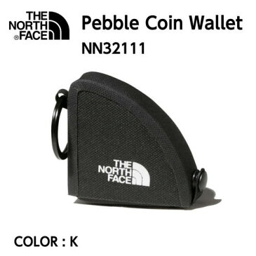 【国内正規品】【2022春夏】【THE NORTH FACE ノースフェイス 】Pebble Coin Wallet ペブルコインワレット K ブラック ワンサイズ 耐水性 NN32111