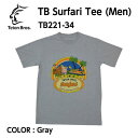 【Teton Bros. ティートンブロス】TB Surfari Tee (Men) TB サファリティー Gray トライクール素材 紫外線反射 遮熱性 防臭効果 トレイルランニング トレッキング アウトドア TB221-34 5％OFF