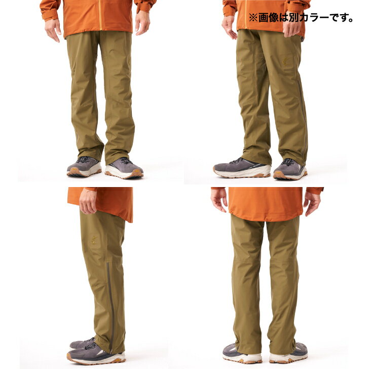 【Teton Bros. ティートンブロス】Yari Pant (Men) ヤリパンツ メンズ Black 防水パンツ レインシェルパンツ Täsmä 完全防水 通気性 山行 トレッキング アルパイン アウトドア TB231-05