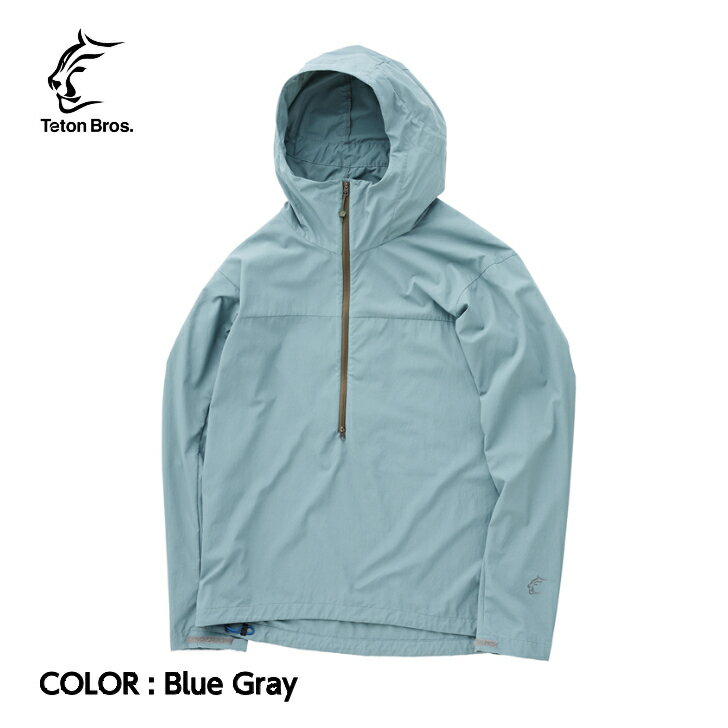 Teton Bros. ƥȥ֥Journey Anorak (Men) 㡼ˡΥå  Blue Gray ...