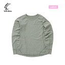 【Teton Bros. ティートンブロス】WS Vapor L/S (Women) ベイパーロングスリーブ ウィメンズ Green Sサイズ ベースレイヤー 吸汗速乾性 紫外線カット トレッキング タウンユース アウトドア TB241-27