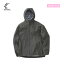 【Teton Bros. ティートンブロス】Feather Rain Full Zip Jacket (Unisex) フェザーレインフルジップジャケット Gray レディースサイズ 女性向け ジャケット レインシェル 軽量 耐摩耗性 高耐水圧 透湿性 トレッキング アウトドア TB241-01