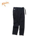 CLASSIC STREET PANT クラシックストリートパンツ BLACK パンツ クライミングパンツ ロング丈 細身シルエット ストレッチ素材 ガゼットクロッチ ピグメントダイ ウェビングベルト付き ストリート 普段使い クライミング アウトドア 国内正規品