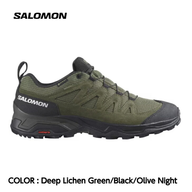 ySALOMON TzX WARD LEATHER GORE-TEX GbNX[hU[ SAebNX Y Deep Lichen Green / Black / Olive Night gCV[Y SAebNX h K ϋv gbLO nCLO gCjO AEghA Ki 10%OFF