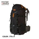 テラフレーム3ZIP 50 ブラック Mサイズ バックパック 50L 3ジップ OVERLOAD 拡張機能 山行 トレッキング キャンプ ハンティング アウトドア 19761350 国内正規品