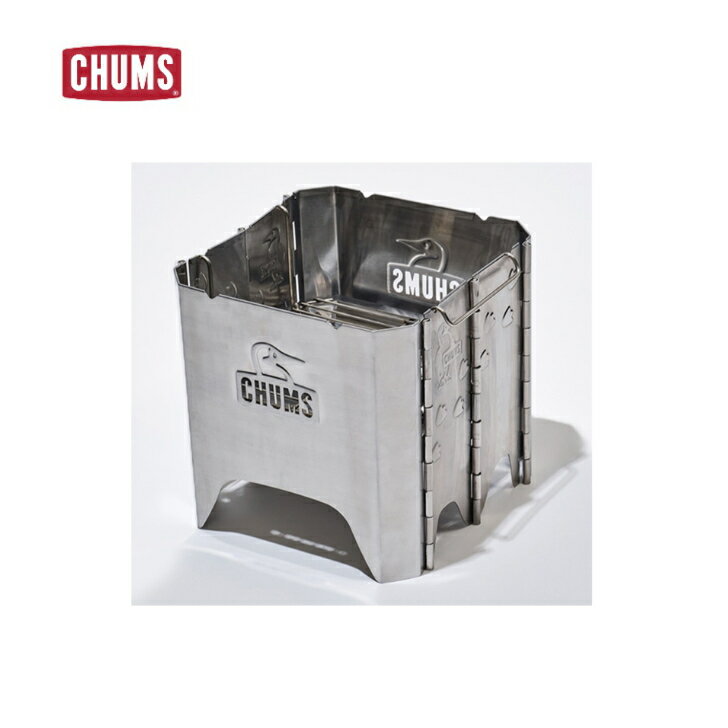 【CHUMS チャムス】Booby Face Folding Fire Pit M ブービーフェイスフォールディングファイヤーピットM 焚き火台 スクエア型 キャンプ アウトドア CH62-1804 /