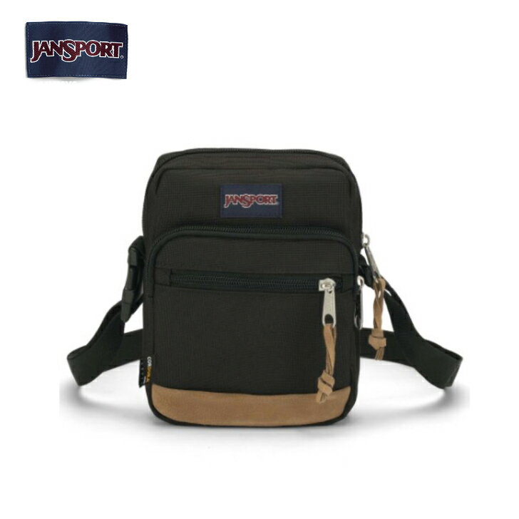【2023春夏】【JANSPORT ジャンスポーツ】CORE CROSSBODY コアクロスボディ BLACK ブラック ワンサイズ ショルダーバッグ ウエスト 4L コーデュラナイロン レザーボトム JS0A7ZNV008 国内正規品のサムネイル